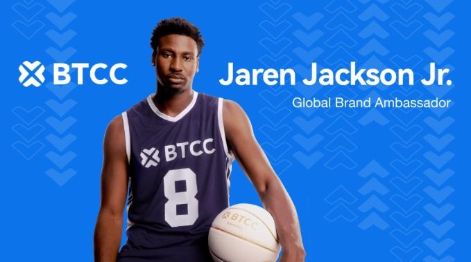 BTCC Exchange Steps into NBA Sponsorship with Jaren Jackson Jr.